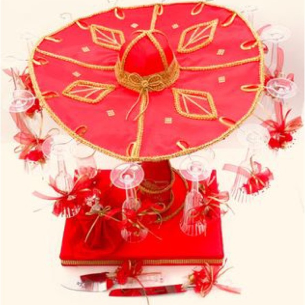 Charro hat brindis set